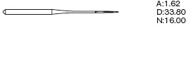 Игла Organ Needles DBx1 № 85/13